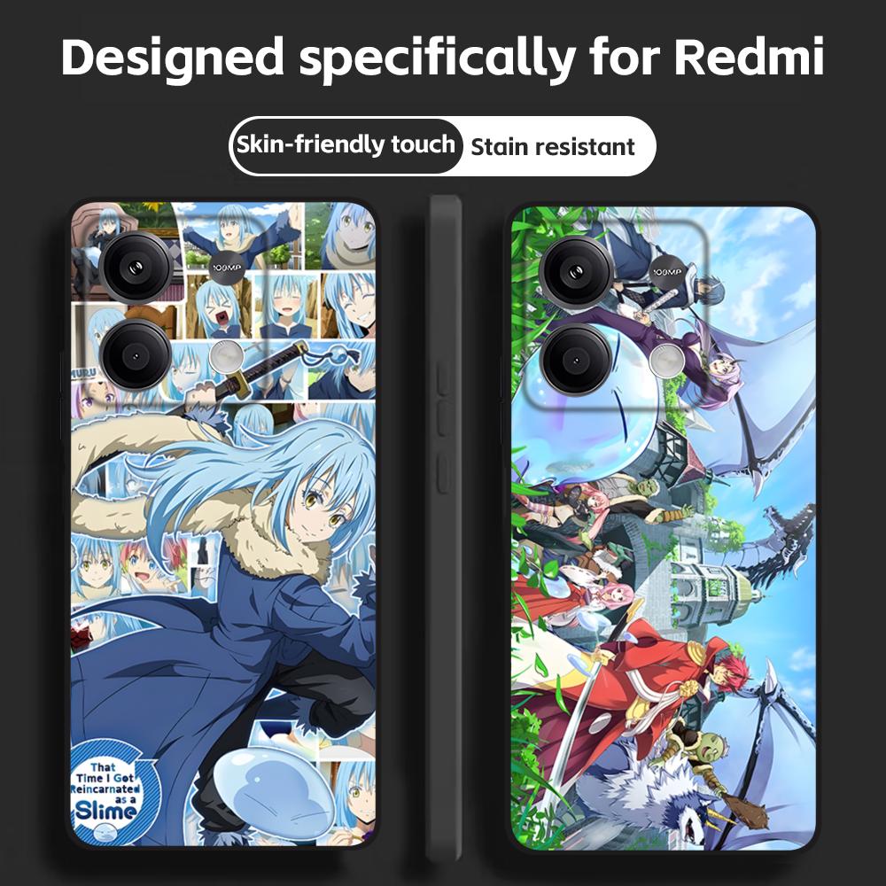 Xiaomi Redmi Note 13 - Etui na telefon Slime Anime Rimuru