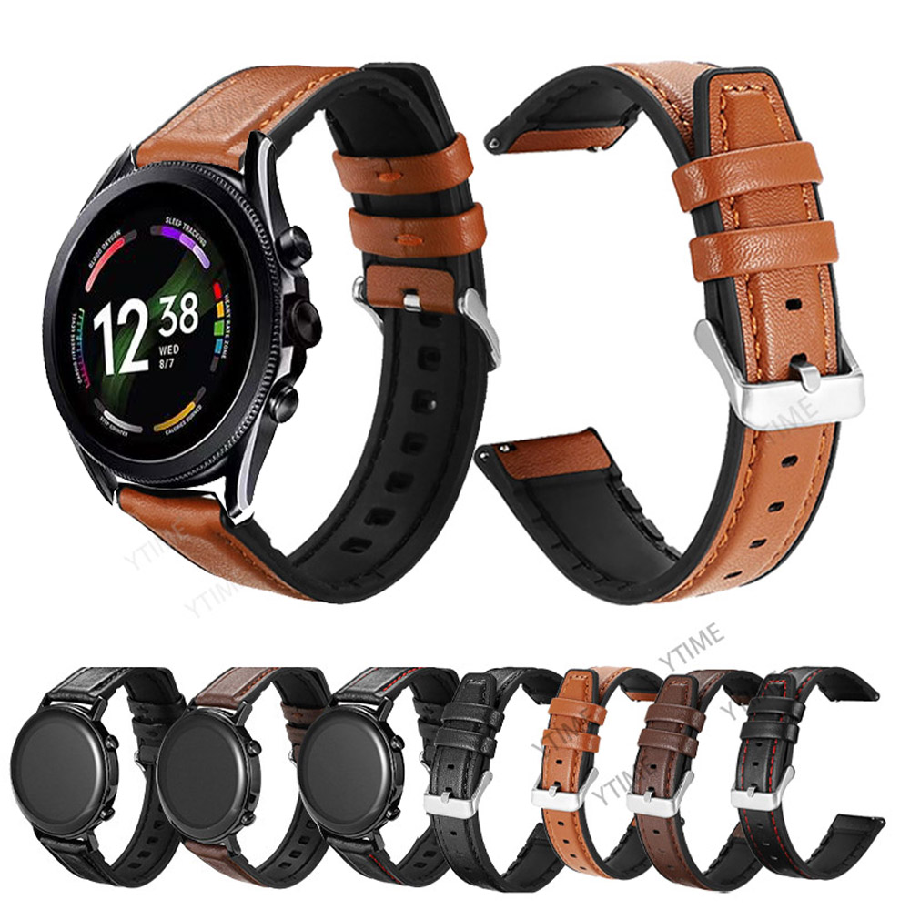 Fossil Smartwatch Accessories - 22mm silikonowo-skórzany pasek do Fossil Gen