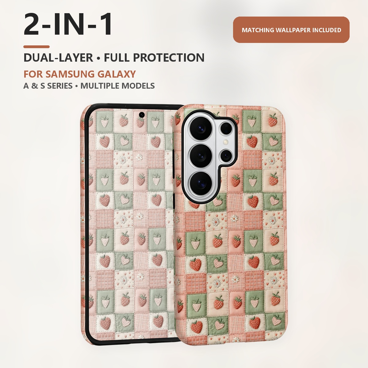 Haftowane etui na telefon 2 w  – Samsung Galaxy S24 recenzja i cena