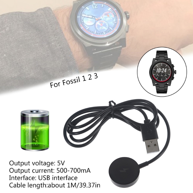 Adapter ładowarki USB do smart – Fossil Smartwatch Accessories recenzja i cena